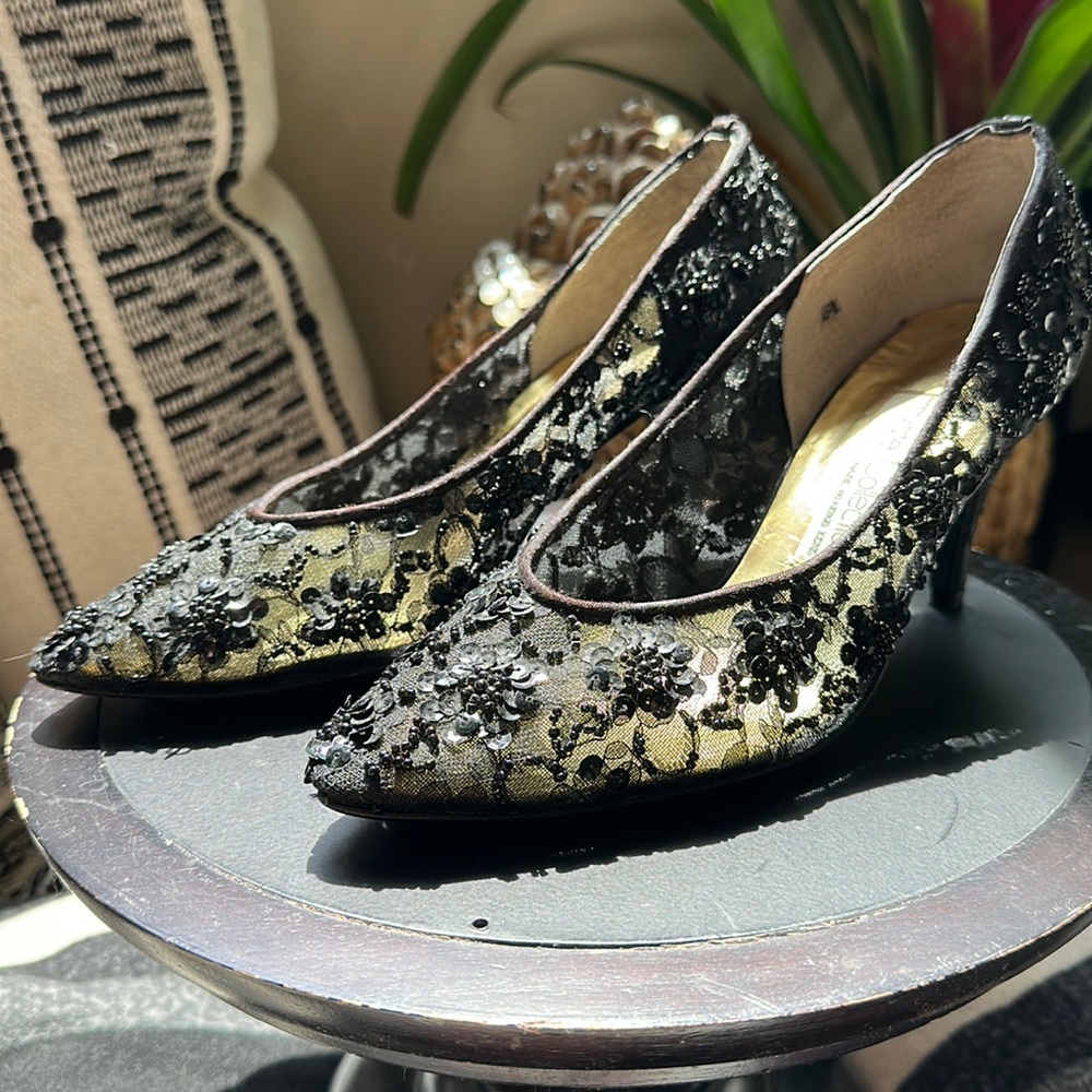 Vintage prom shoes